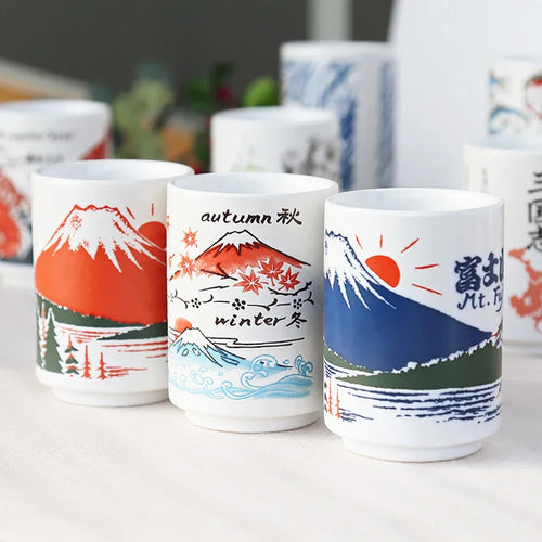 上品な日本製陶器マグカップ（300ml）